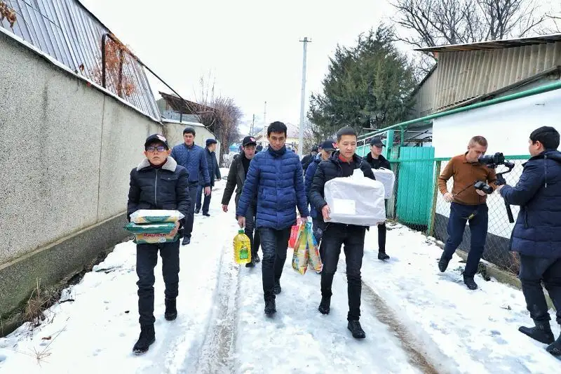 Программу «Камкорлык» продолжили в Тюлькубасском районе Туркестанской области