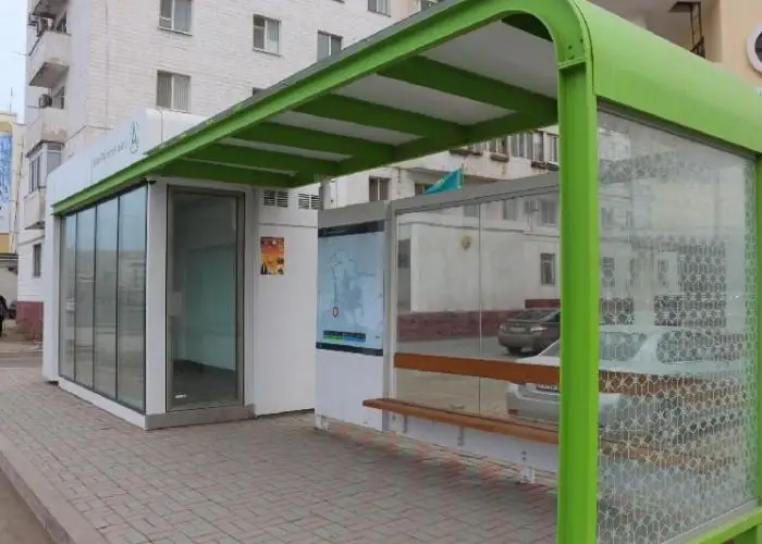 Семь теплых остановок откроют  в Атырау