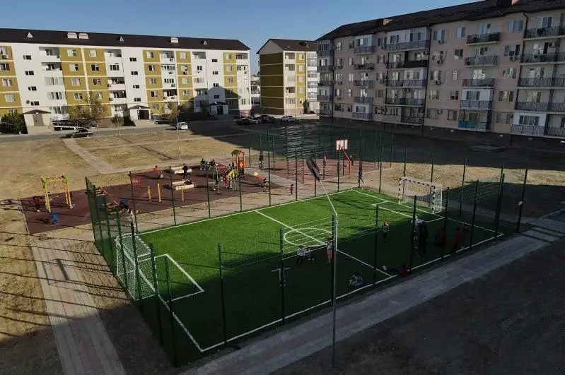 Новая воркаут-площадка открылась в Атырау