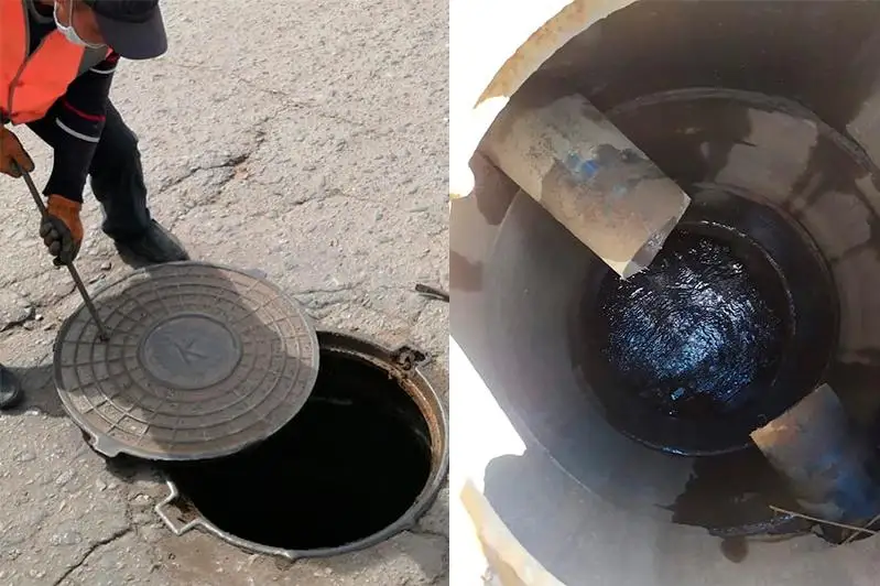 Незаконные врезки в ливневки выявили в Нур-Султане