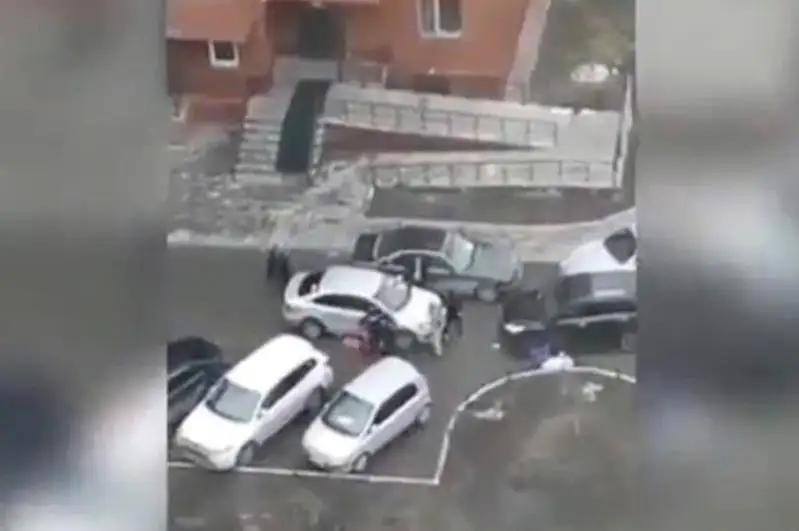 В полиции прокомментировали видео об избитой женщине-водителе в столице