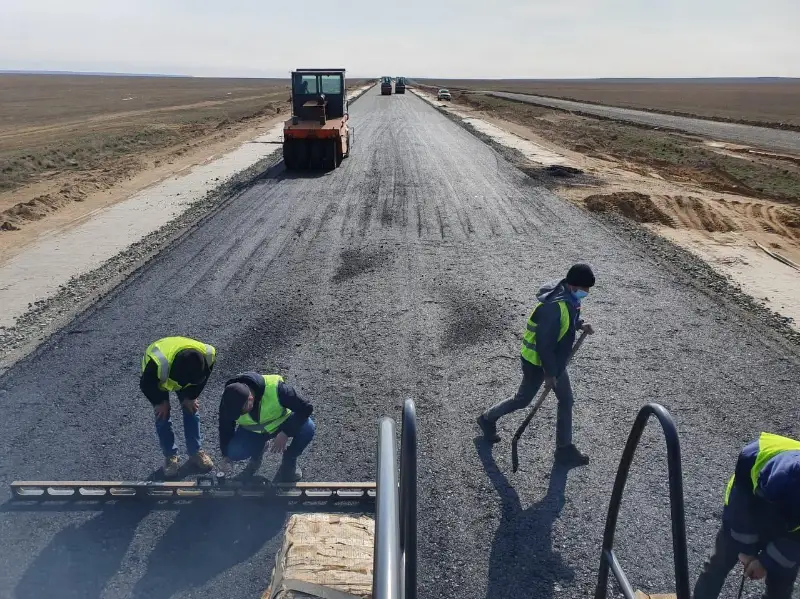 Более 150 км трассы Кандыагаш-Макат откроют для движения