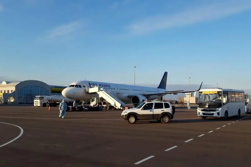 Казахстанцы из 13 городов страны прилетели из Лондона в Петропавловск