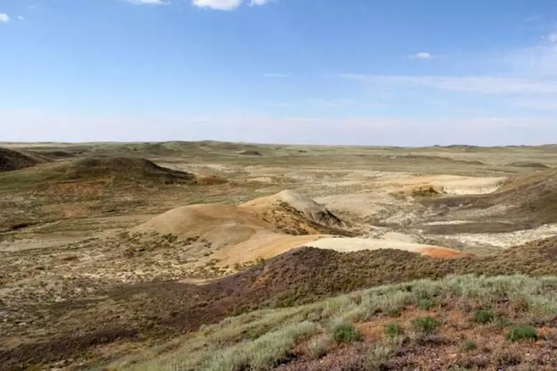 Метеоритный кратер исследовали павлодарские школьники