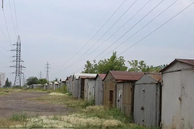 На месте демонтированных гаражей обустроят сквер в Петропавловске