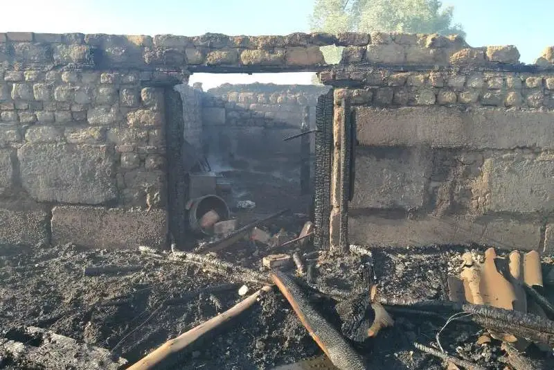 Три крупных пожара произошли  в Восточно-Казахстанской области