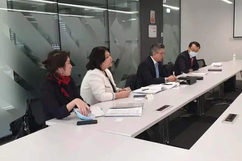 Бахыт Султанов встретился с исполнительным директором МЦТ Памелой Кок-Гамильтон