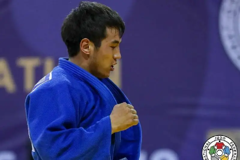 Дзюдоист Ерлан Серикжанов - серебряный призер мирового Гран-при в Израиле