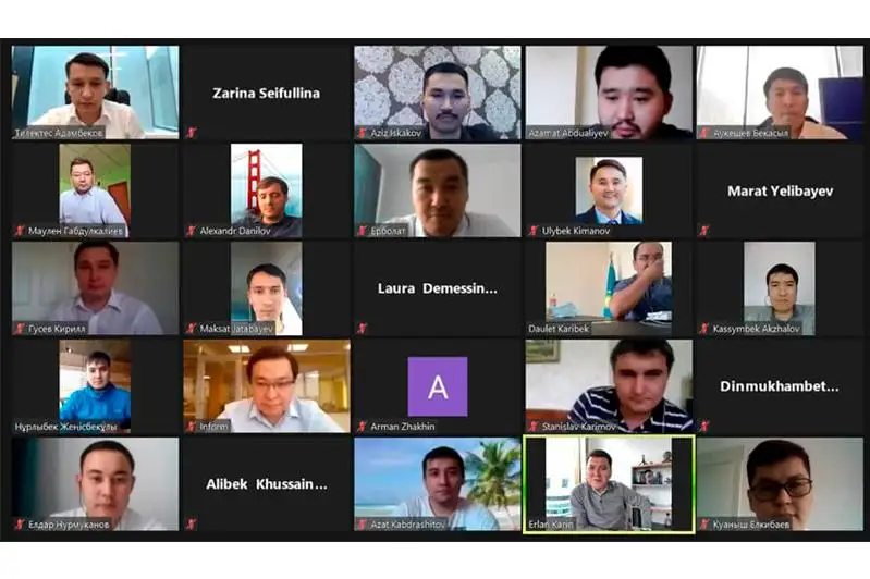 Ерлан Карин провел онлайн-встречу с участниками Президентского кадрового резерва