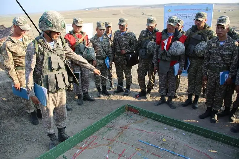 В Вооруженных Силах Казахстана проводятся тактические учения
