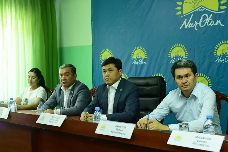 Вопросы строительных работ в Арыси будут на контроле партии «Nur Otan»