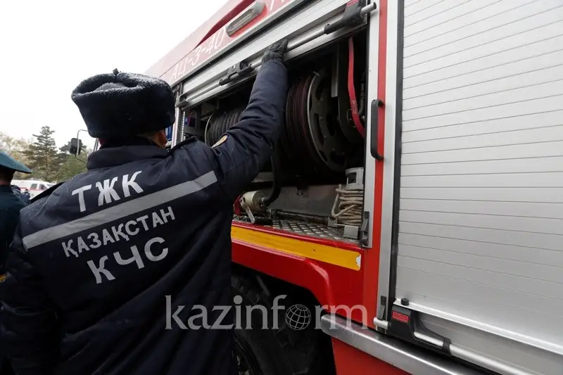 Тело мужчины найдено при пожаре в Актюбинской области