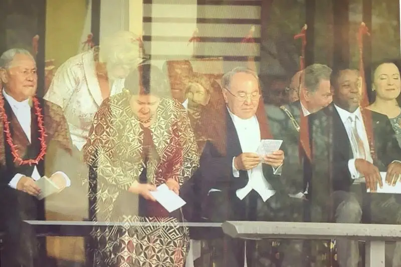 Первый Президент Казахстана прибыл в Императорский дворец для участия в церемонии