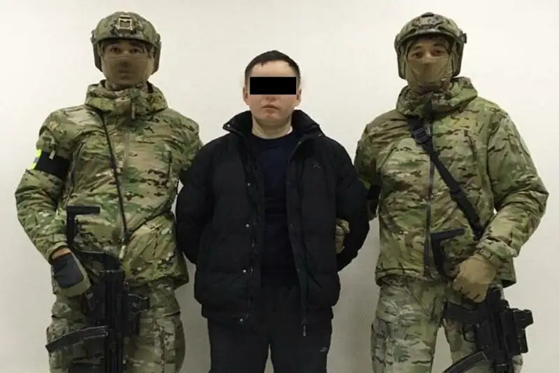 Террориста с самодельным взрывным устройством задержали в Нур-Султане