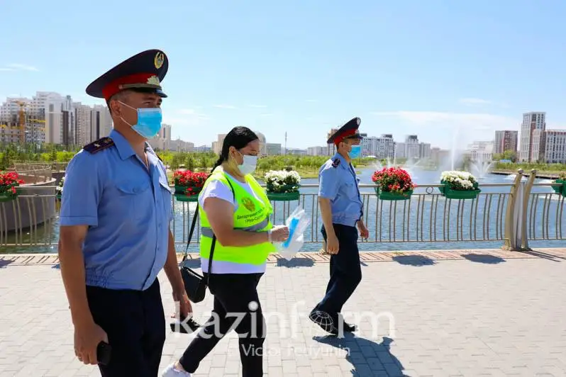 Более 200 нарушений карантинного режима зафиксировано в Нур-Султане за неделю