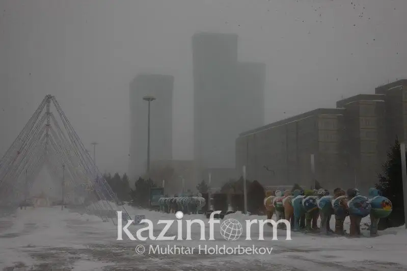 Метель, гололед, туман ожидаются завтра в столице