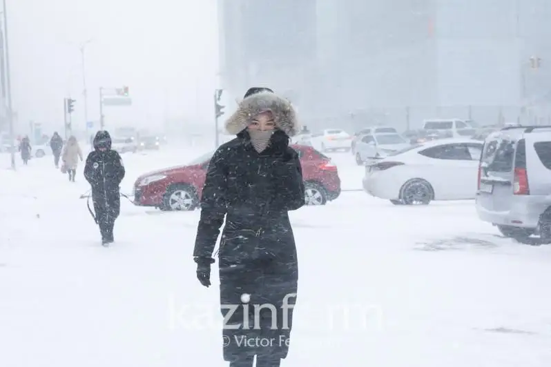 Как вести себя во время метели - рекомендации ДЧС Нур-Султана