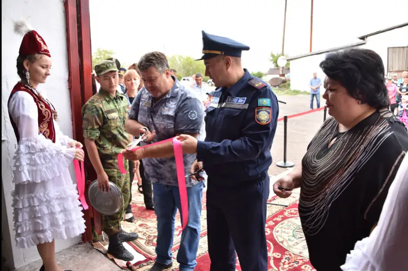 Два пожарных поста открыли в Акмолинской области