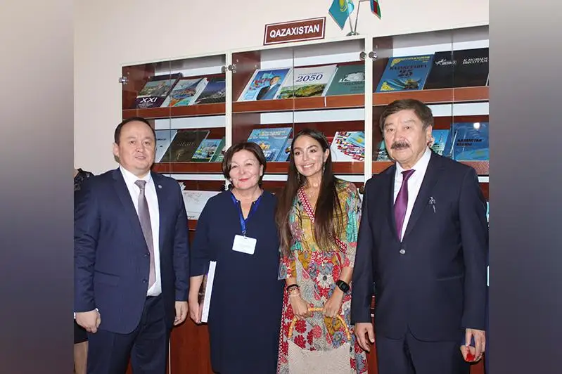 Лейла Алиева открыла Центр казахстанской литературы и культуры в Азербайджане
