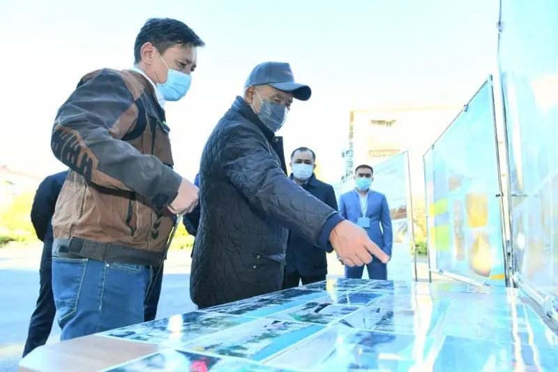 Аким Туркестанской области: Кентау нужно превратить в зеленый оазис