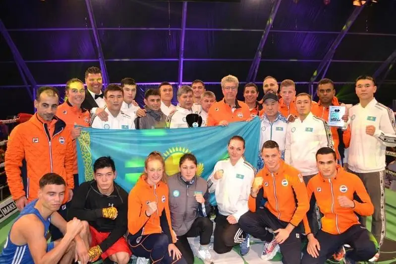 Сборная команда Казахстана по боксу выступила на турнире в Нидерландах