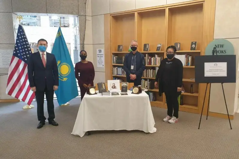 Отдел казахской литературы открыли в Главной публичной библиотеке Сан-Франциско