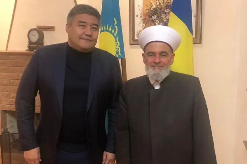 Дархан Калетаев встретился с главой Духовного управления мусульман Украины