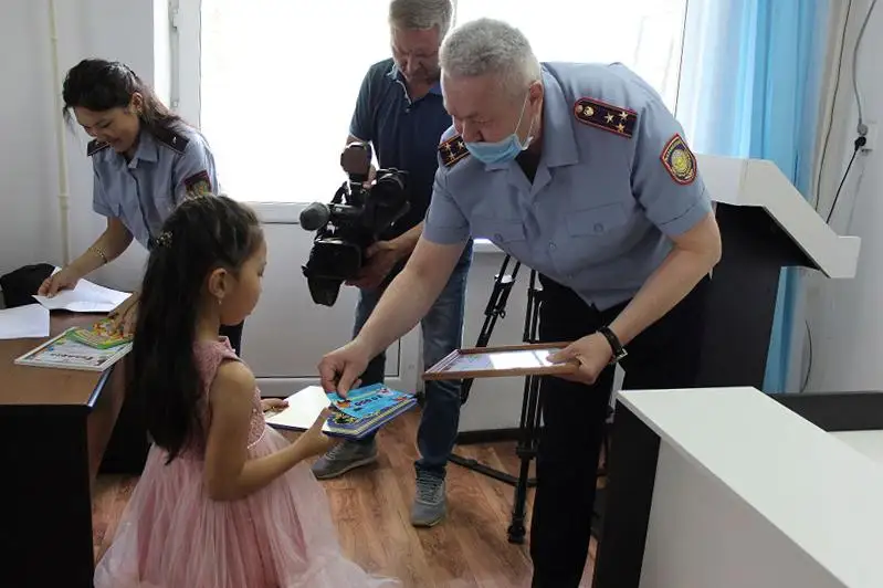 Нестандартный конкурс организовали в Павлодаре детям полицейские