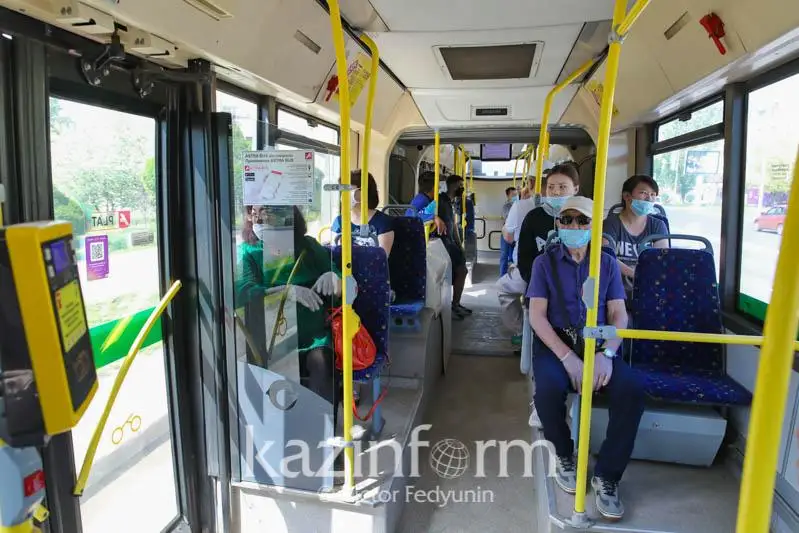 Пассажиры без масок не смогут воспользоваться общественным транспортом в СКО