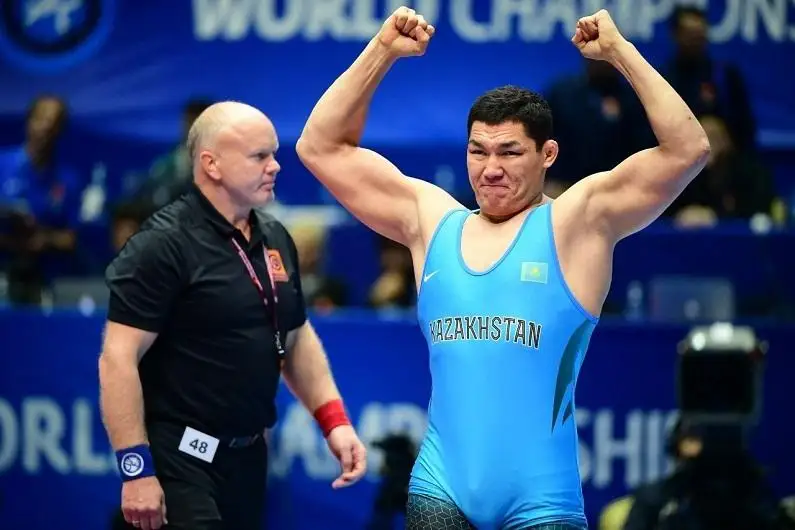 Алишер Ергали завоевал «золото» Чемпионата Казахстана по вольной борьбе