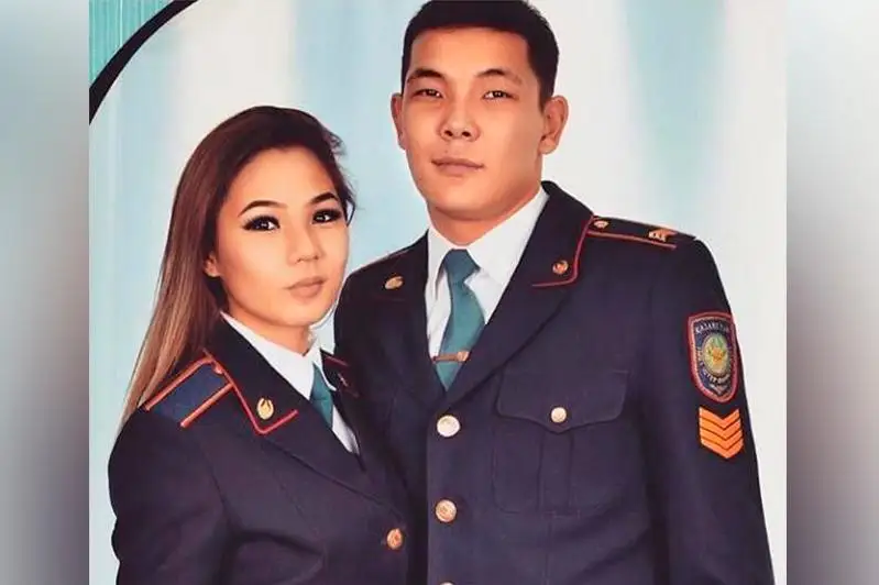 Семейная чета следователей работает в полиции Жамбылской области