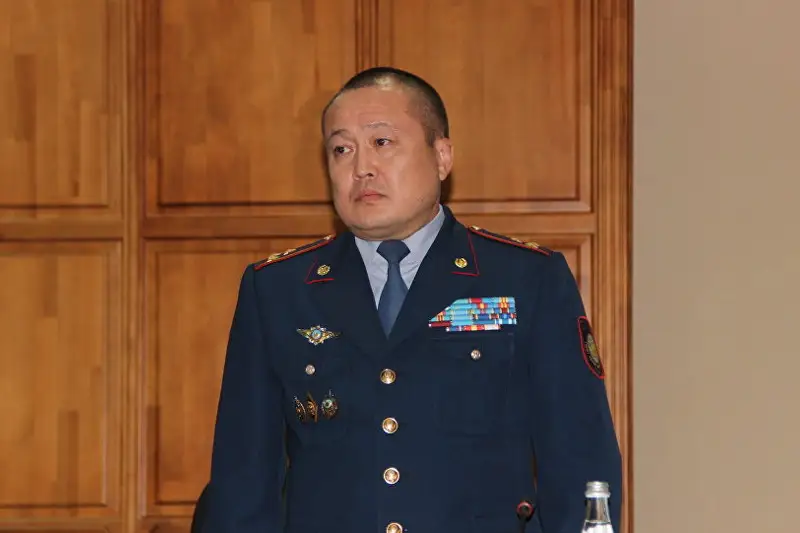 Сам подал рапорт – глава МВД об отставке генерала Махамбета Абисатова