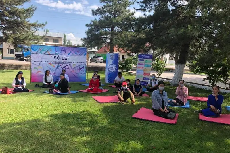 Клуб «Soile» открыли в Кордайском районе Жамбылской области