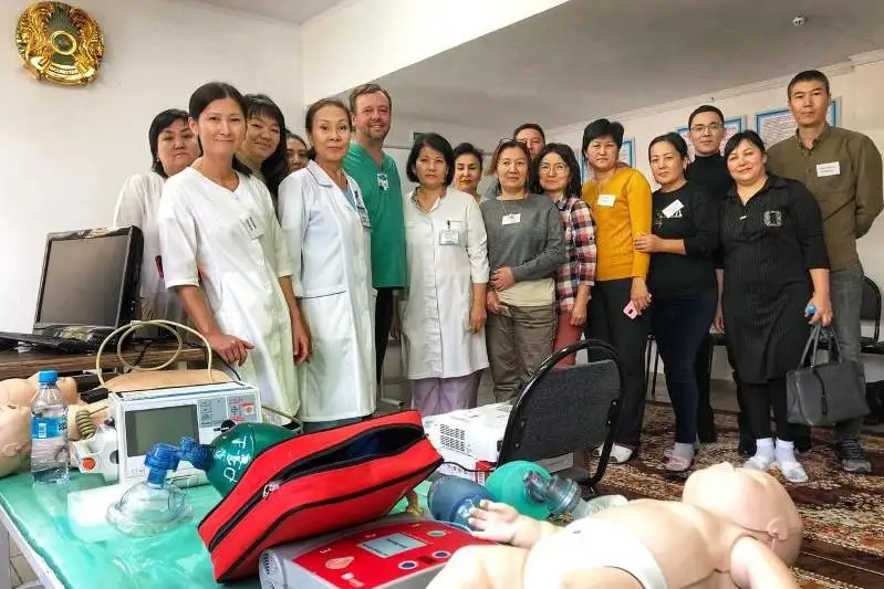 Специалисты сферы здравоохранения из США делятся  опытом с врачами Туркестанской области