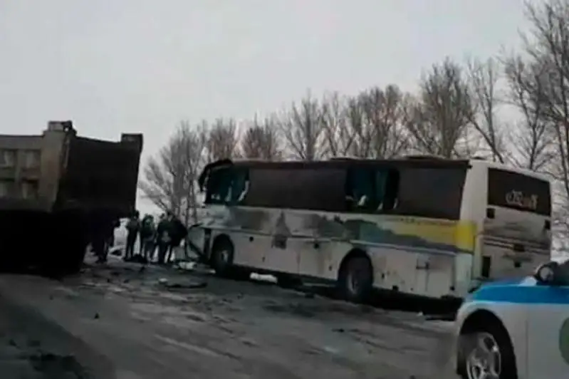 Стали известны подробности ДТП с участием автобуса с детьми в ВКО
