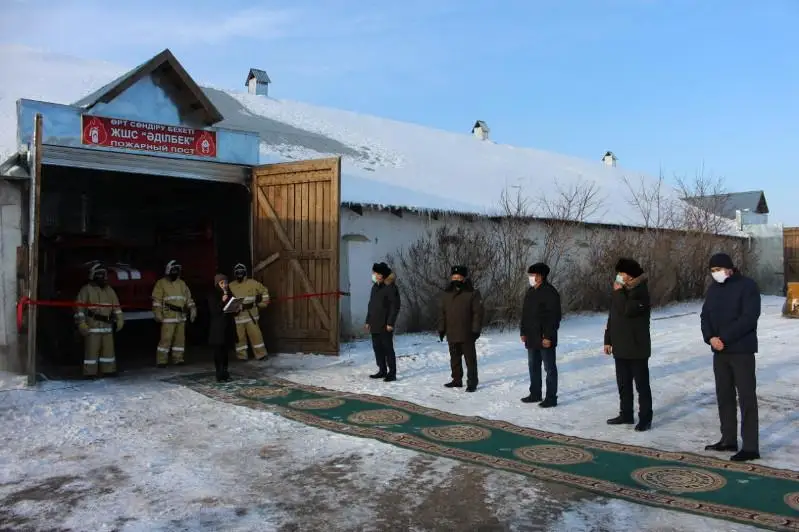 В Костанайской области открылись три пожарных поста