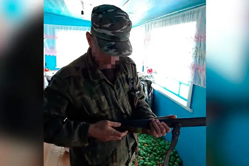 Ружье хранил в диване житель СКО