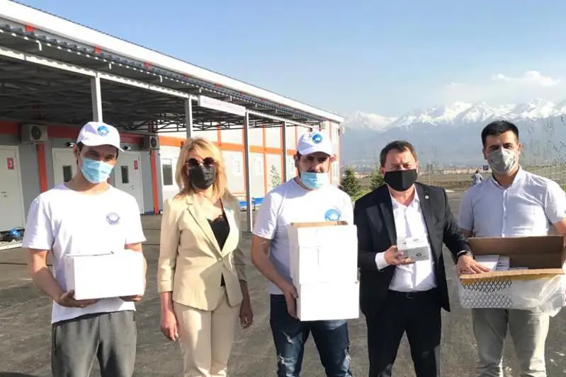 #BIZBIRGEMIZ: Ассамблея народа Казахстана оказала поддержку врачам в борьбе с коронавирусом
