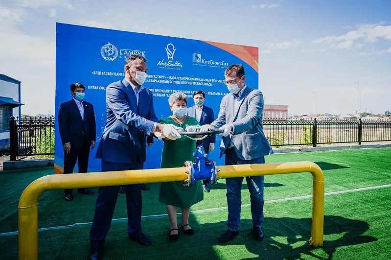 В Нур-Султане к газу подключили первые соцобъекты и дома