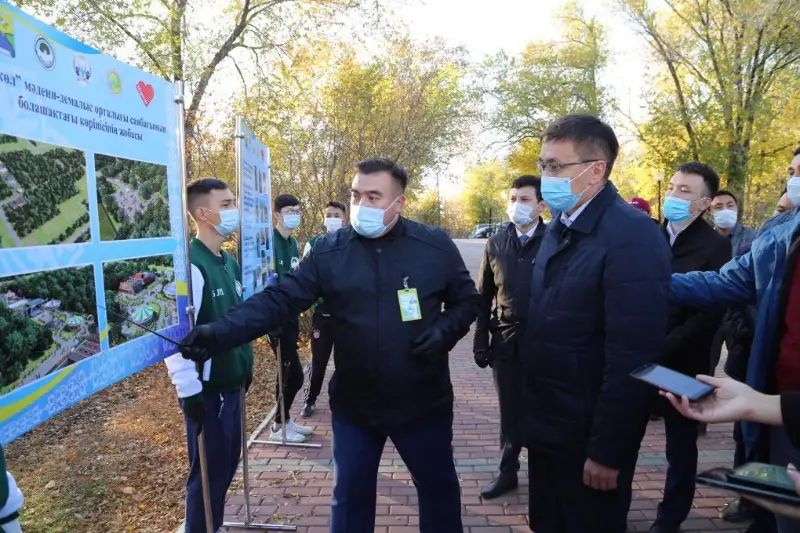 Строительные отряды «Жасыл ел» завершили свою работу в Уральске