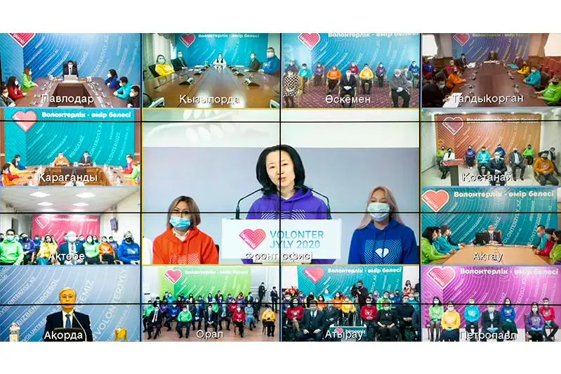 Президент Казахстана: Государство будет поддерживать волонтеров