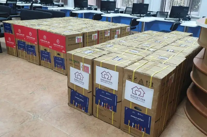 44 концентратора кислорода переданы медучреждениям Актюбинской области