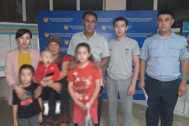 Пропавших девочек нашли в Туркестанской области