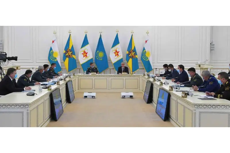 Итоги 2020 года подвели на Коллегии Министерства обороны РК