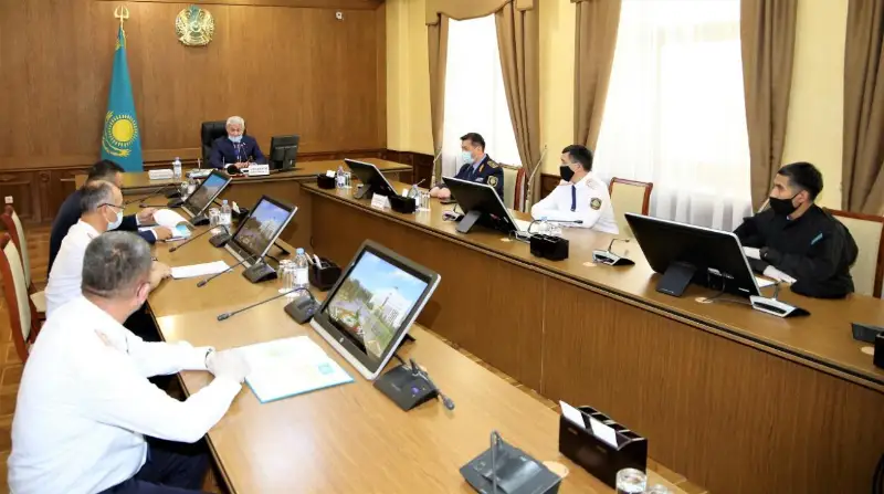 Бердибек Сапарбаев: На сотрудников полиции возлагается большая ответственность в обеспечении безопасности