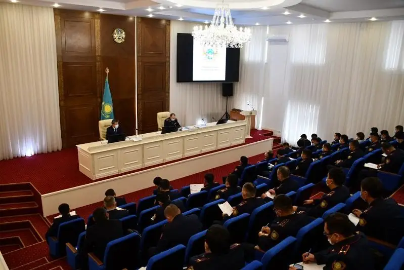 Обеспечение правопорядка во время Форума межрегионального сотрудничества обсудили акмолинские полицейские