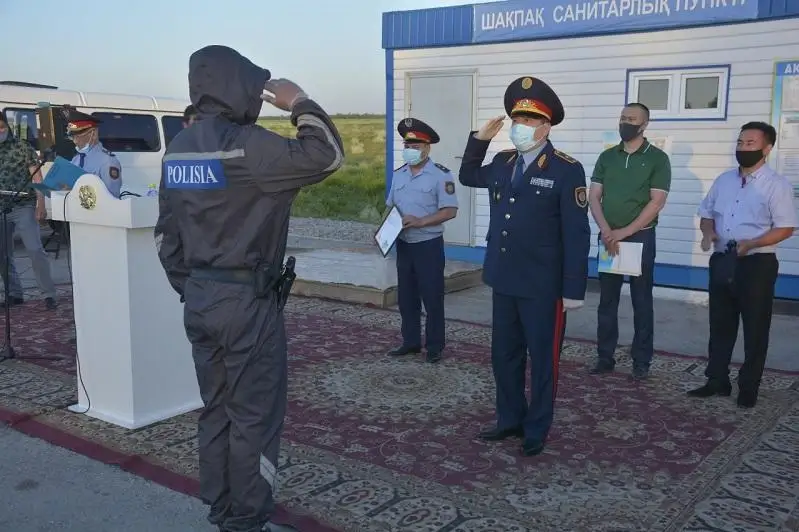 В Жамбылской области сняты блокпосты