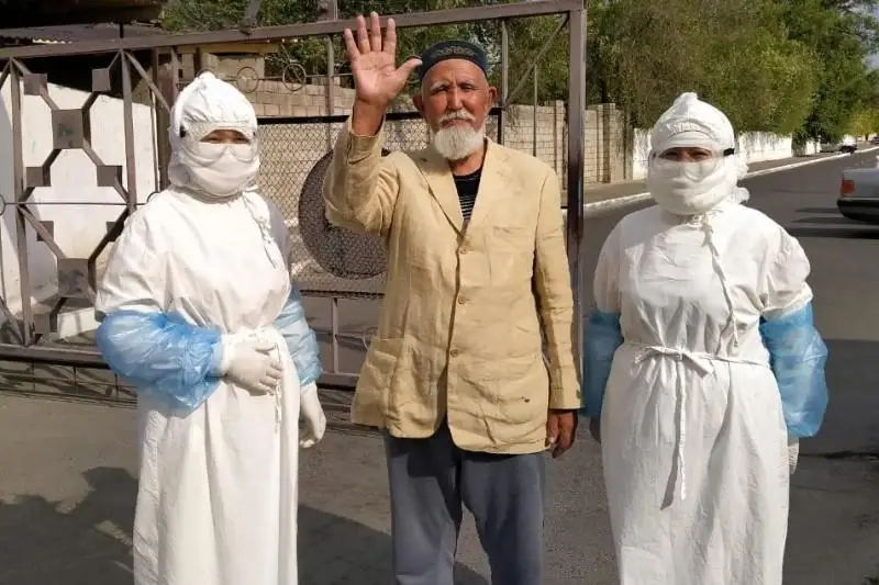 79-летний житель Жамбылской области победил коронавирус