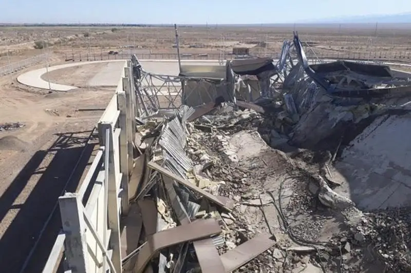 Строящийся спортивный объект рухнул в селе Алматинской области