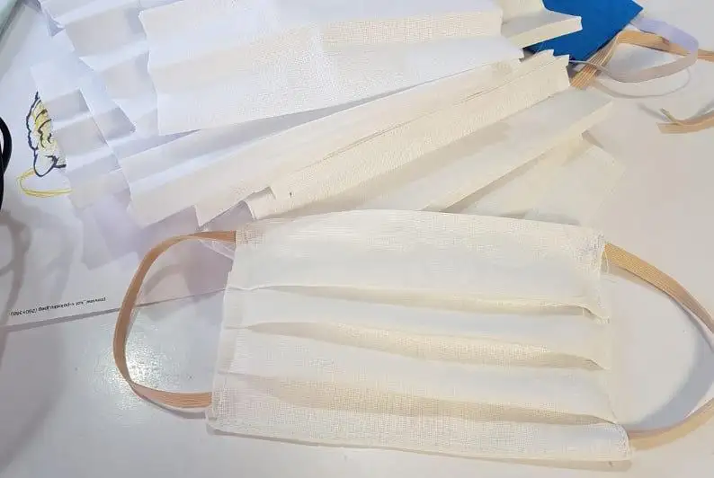 20 тысяч защитных масок сшили осужденные для полицейских  в Атырау